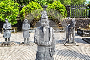 Tomb of Khai Dinh in Hue, Vietnam