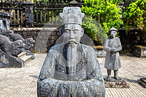 Tomb of Khai Dinh in Hue, Vietnam