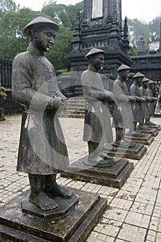 Tomb of Khai Dinh, Hue, Vietnam.