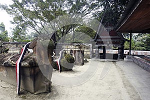 Tomb of King Sidabutar, Tomok, Samosir Island, Lake Toba, Sumatra Island, Indonesia