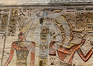 Tomb KV11 in the Egyptian Valley of the Kings, in the Theban necropolis, Egypt, Luxor