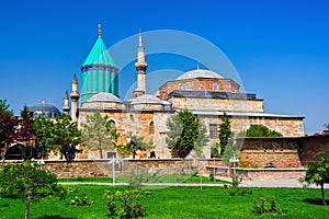 Tomb of Mevlana, Konya, Turkey photo
