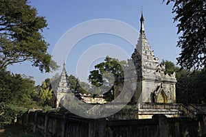 Tomb of Mindon Min King in Mandalay, Myanmar (Burma)