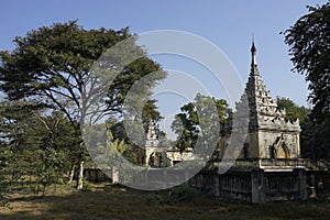 Tomb of Mindon Min King in Mandalay, Myanmar (Burma) photo