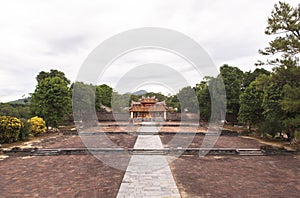Tomb of Minh Mang King in Hue, Vietnam