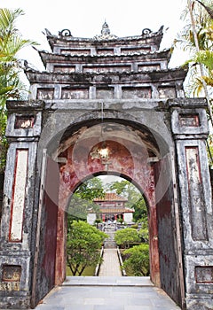 Tomb of Minh Mang King in Hue, Vietnam