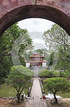 Tomb of Minh Mang King in Hue, Vietnam