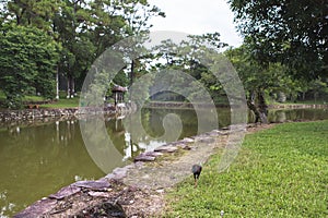 Tomb of Minh Mang King in Hue, Vietnam photo