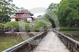 Tomb of Minh Mang King in Hue, Vietnam photo