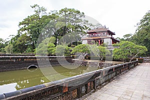 Tomb of Minh Mang King in Hue, Vietnam photo