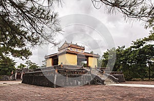 Tomb of Minh Mang King in Hue, Vietnam photo