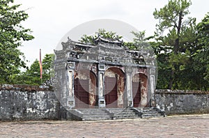 Tomb of Minh Mang King in Hue, Vietnam photo