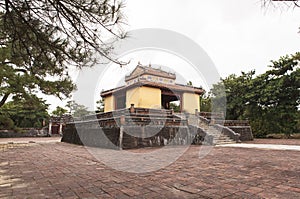 Tomb of Minh Mang King in Hue, Vietnam photo