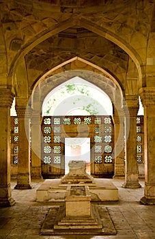 Tomb in Nizamuddin, Delhi photo