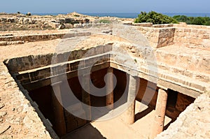 Tomb No 3. Tombs of the Kings. Paphos. Cyprus