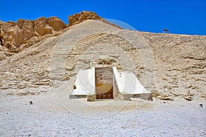 The tomb of pharaoh Ramesses II in the Valley of the Kings, Luxor, Egypt