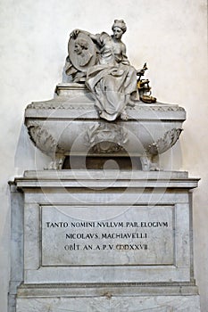 Tomb of Niccolo Machiavelli