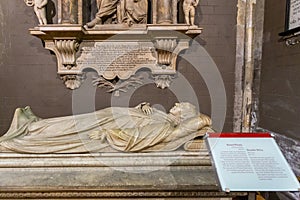 Tomb of Richard Whately in the Saint Patrick Cathedral, Dublin, Ireland