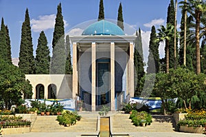 Tomb of Saadi in Shiraz city, Iran