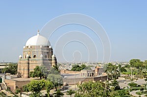 Tomb of Shah Rukn-e-Alam in Multan Pakistan photo