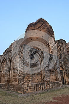 Tomb of Sultan Humayun at Dusk, Bidar, India