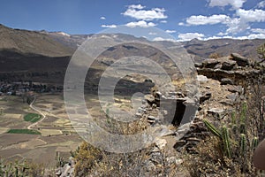Tomb in the Terraces of Colca Canon