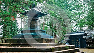 The Tomb of Tokugawa Ieyasu in Tosho-gu shrine in Nikko, Japan