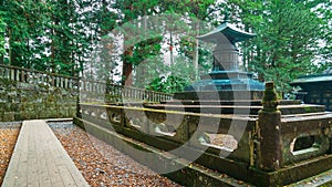 The Tomb of Tokugawa Ieyasu in Tosho-gu shrine in Nikko, Japan