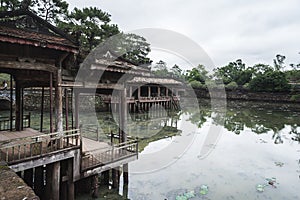 Tomb Tu Duc historical site in Hue, Vietnam