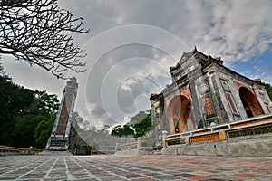 Tomb of Tu Duc. Hue. Vietnam