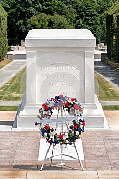 The Tomb of the Unknown Soldier at Arlington National Cemetery