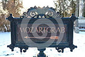 The Tomb of Wolfgang Amadeus Mozart photo