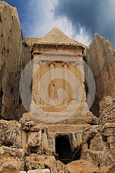 Tomb of Zechariah. Jerusalem, Israel