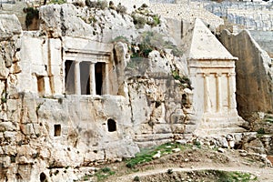 Tomb of Zechariah and Tomb of pork