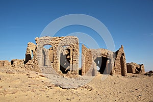 Tombs of the Al-Bagawat El-Bagawat, Egypt photo