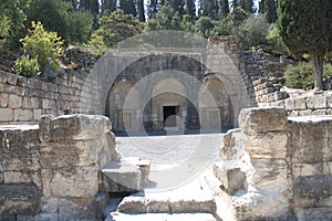 Tombs Caves in Beit Shearim, northern Israel