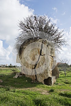 Tombs of the Kings, tourist attraction Cyprus.