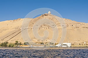 Tombs of the Nobles in Aswan, Egypt photo