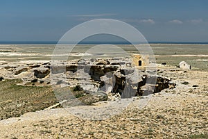 Tombs in Shakpak-Ata, Mangistau province, Kazakhstan