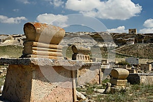 Tombs in Shakpak-Ata, Mangistau province, Kazakhstan