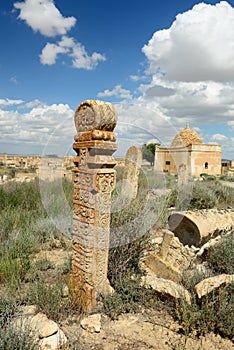 Tombs in Shopan Ata, Mangistau province, Kazakhstan