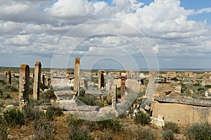 Tombs in Shopan Ata, Mangistau province, Kazakhstan