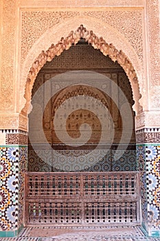 Tombs SÃÂ¢adiennes in Marrakech photo