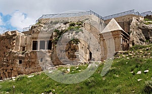 Tombs of Zechariah and Benei Hezir in Jeru