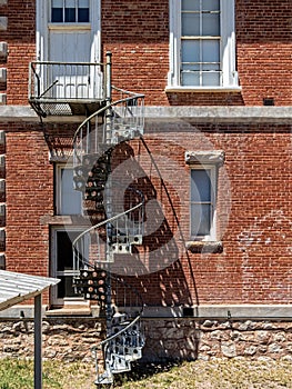 Tombstone, Arizona, county courthouse spiral staircase photo