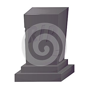 Tombstone grave cemetery death tomb halloween gravestone cross dead graveyard vector