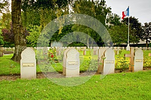 Tombstone Muslim soldiers killed in World War I