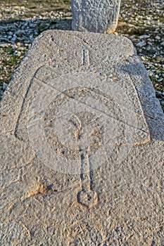 Tombstones from the Middle Ages photo