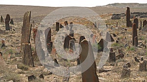 Tombstones And Obelisks in The Prehistoric Cemetery