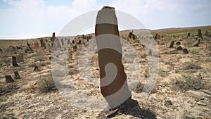 Tombstones And Obelisks in The Prehistoric Cemetery